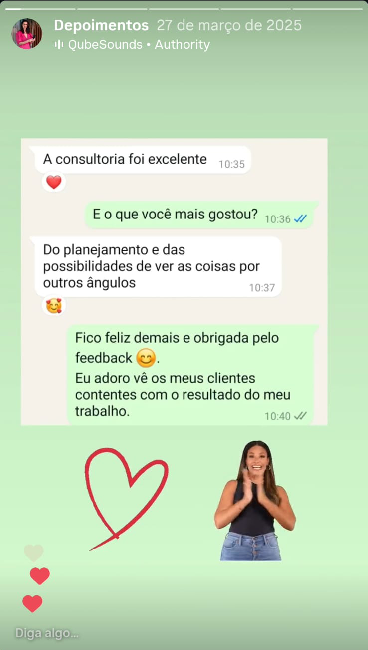 agradecimento de cliente - Consultoria Financeira Empresarial e BPO Financeiro